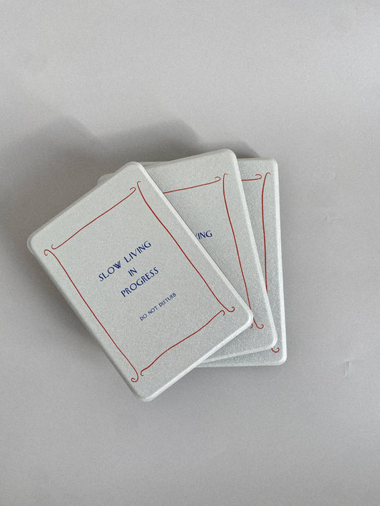 Slow Living Kindle Case