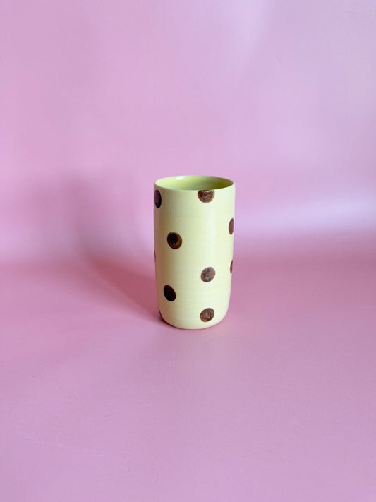 Polka dot (yellow/brown)