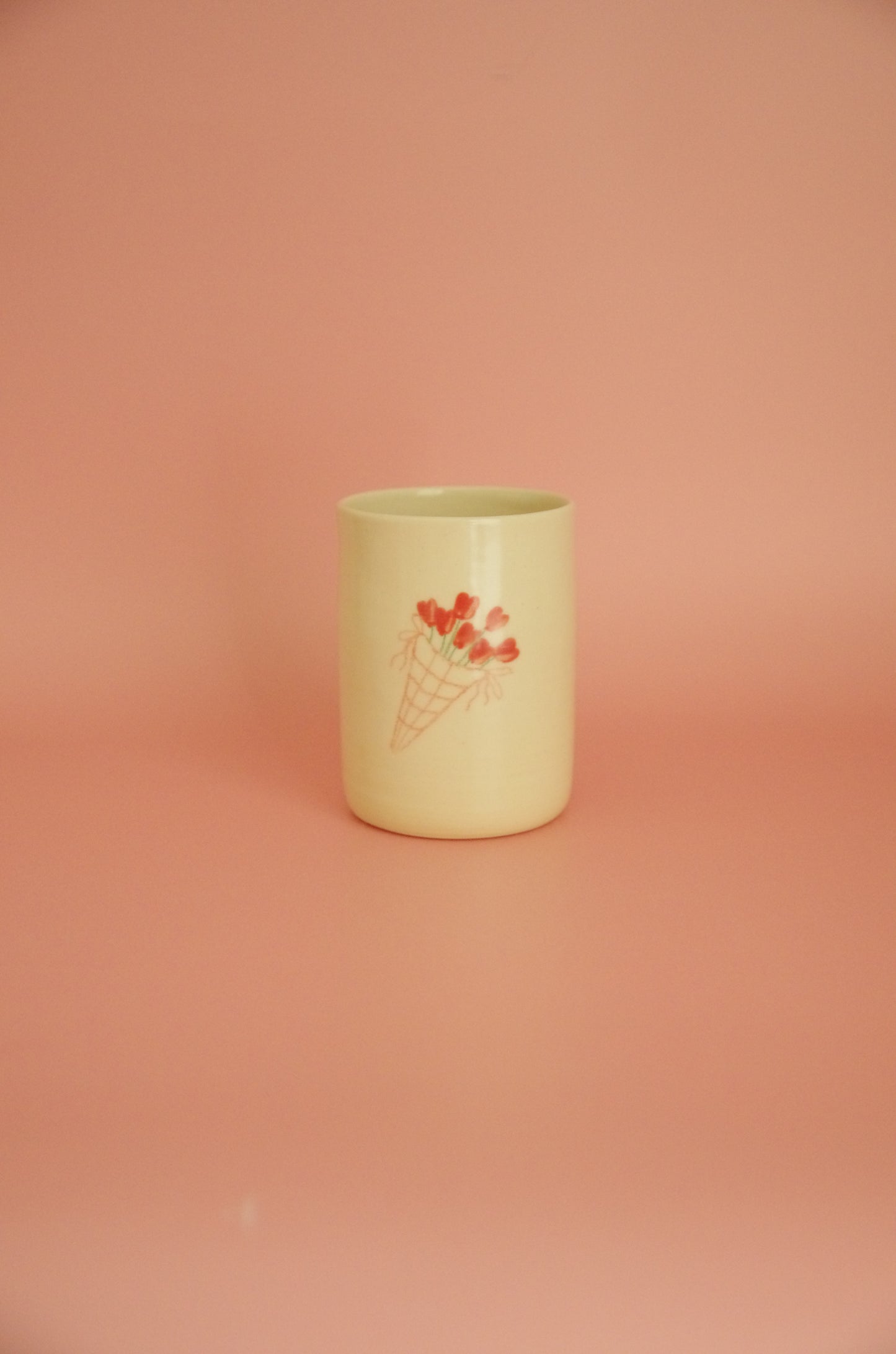 Tulip bouquet cup (Two sizes available)