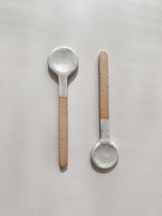 Spoon (brown/white)