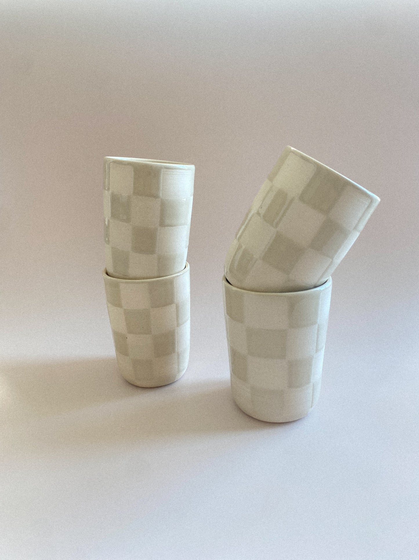 Checkered cup (Vanilla)