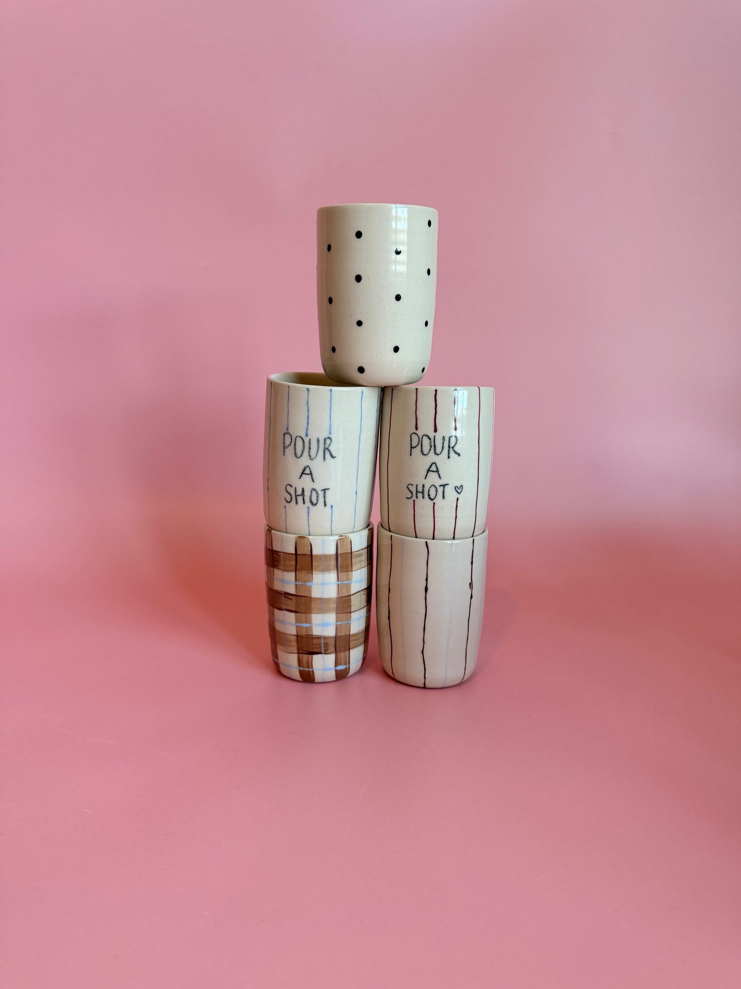 Espresso shot cups